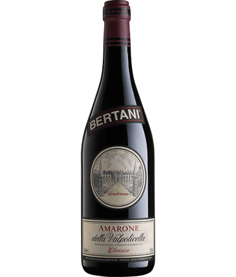 Vin rouge italien Vénétie - DOC Amarone Classico della Valpolicella - Cantine Bertani - Cuvée Tenuta Novare Single Vineyard