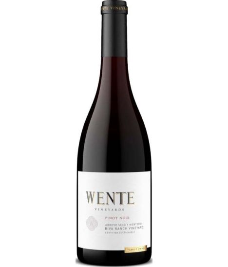 Vin rouge californien - AVA Arroyo Seco | Monterey - Wente Vineyards - Cuvée Riva Ranch Pinot Noir