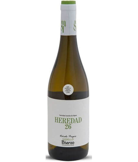 Vin blanc espagnol sec - Castille-et-León - DO Bierzo - Bodega Heredad Moran & López - Cuvée Heredad 26 Godello