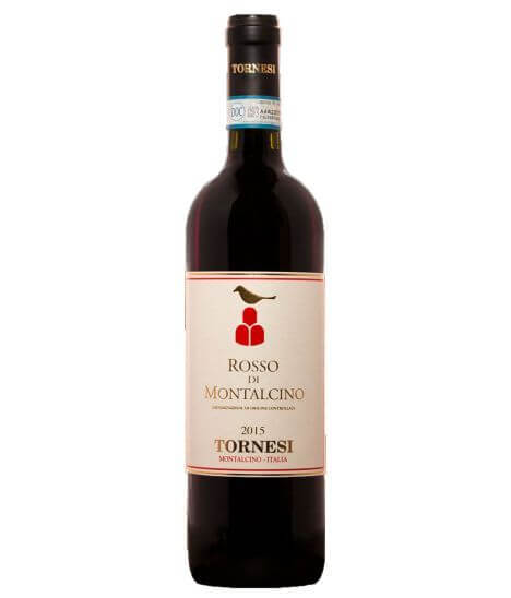 Vin rouge italien - Toscane - DOC Rosso di Montalcino - Casa Tornesi - Cuvée Sangiovese