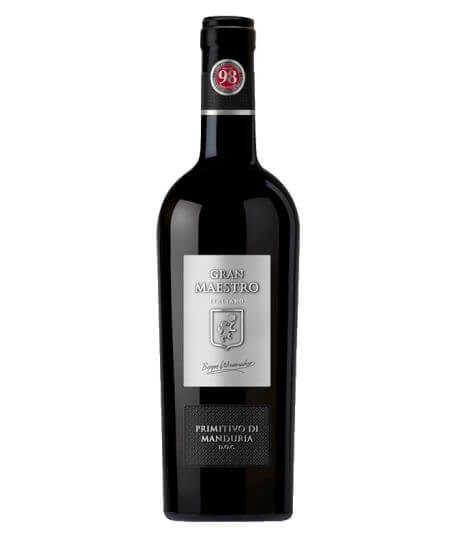 Vin rouge italien - Pouilles - DOC Primitivo di Manduria - Cantina Cielo e Terra - Cuvée Gran Maestro - Primitivo