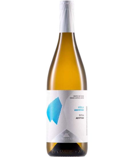 Vin blanc grec sec vegan - IGP Crète - Domaine Lyrarakis - Cuvée Single Area - Assyrtiko Voila