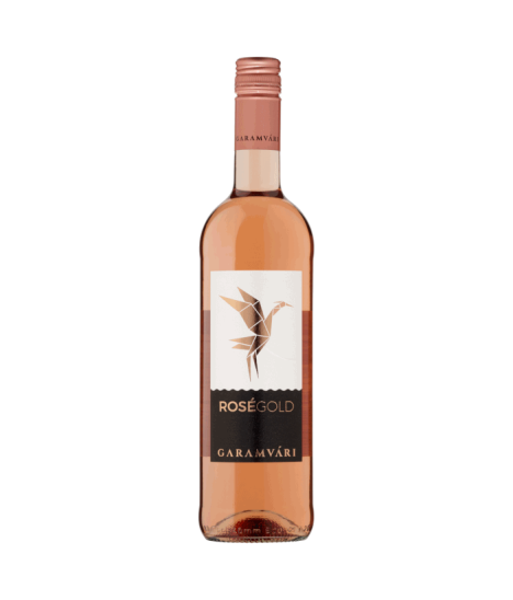 Vin rosé hongrois sec - Balatonboglár Region - Garamvári Estate - Cuvée Lellei Rosé Gold