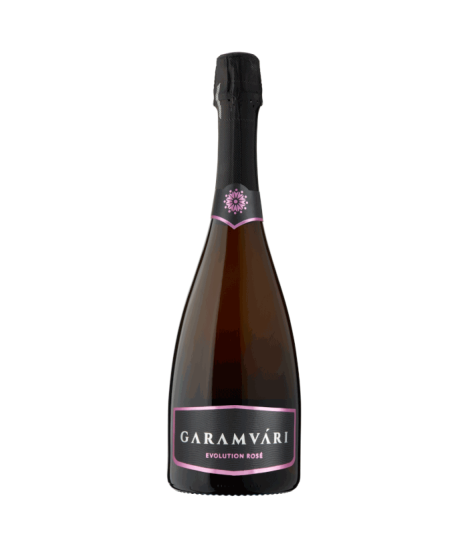 Vin pétillant rosé hongrois - Balatonboglár Region - Garamvári Estate - Cuvée Evolution Rosé Brut